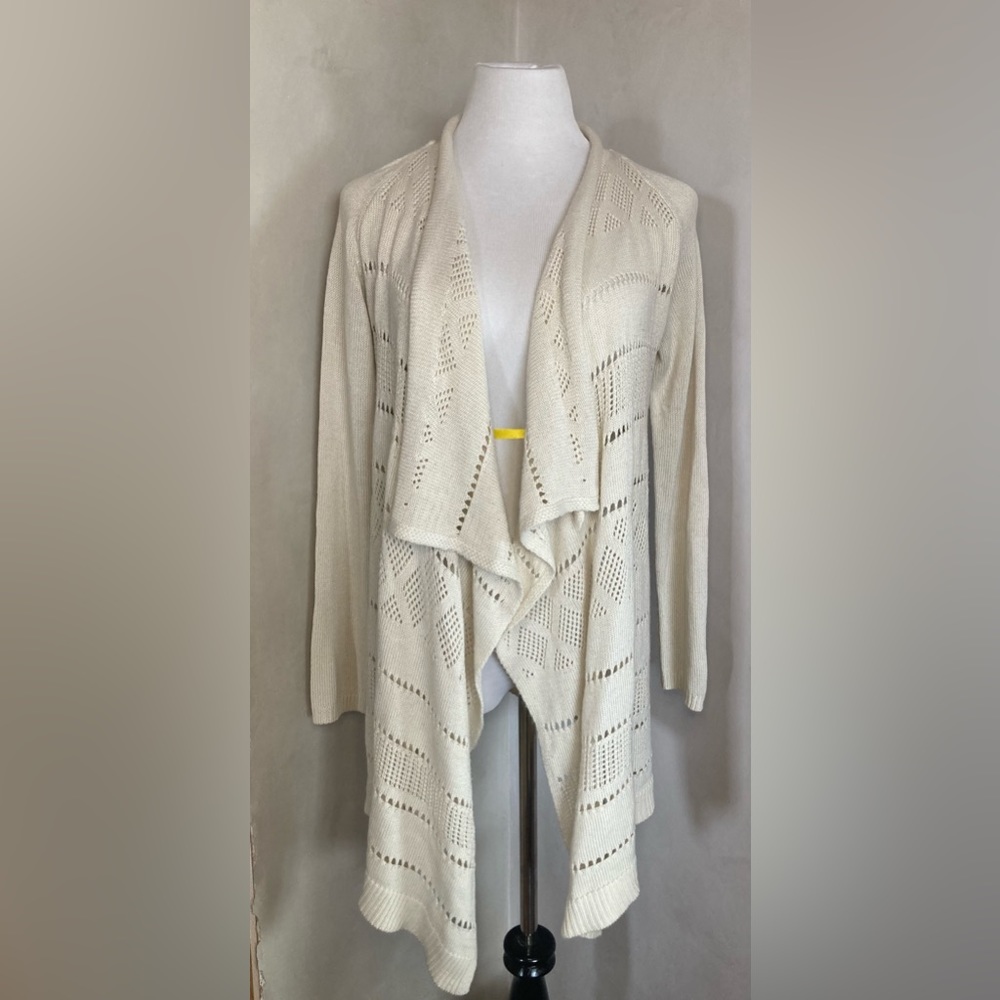 Knox Rose Cream Cardigan- Size Medium